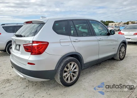2013 BMW X3 xDrive28I from USA, damaged, VIN 5UXWX9C52D0D04276